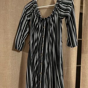 No Comment Off the Shoulder Dress